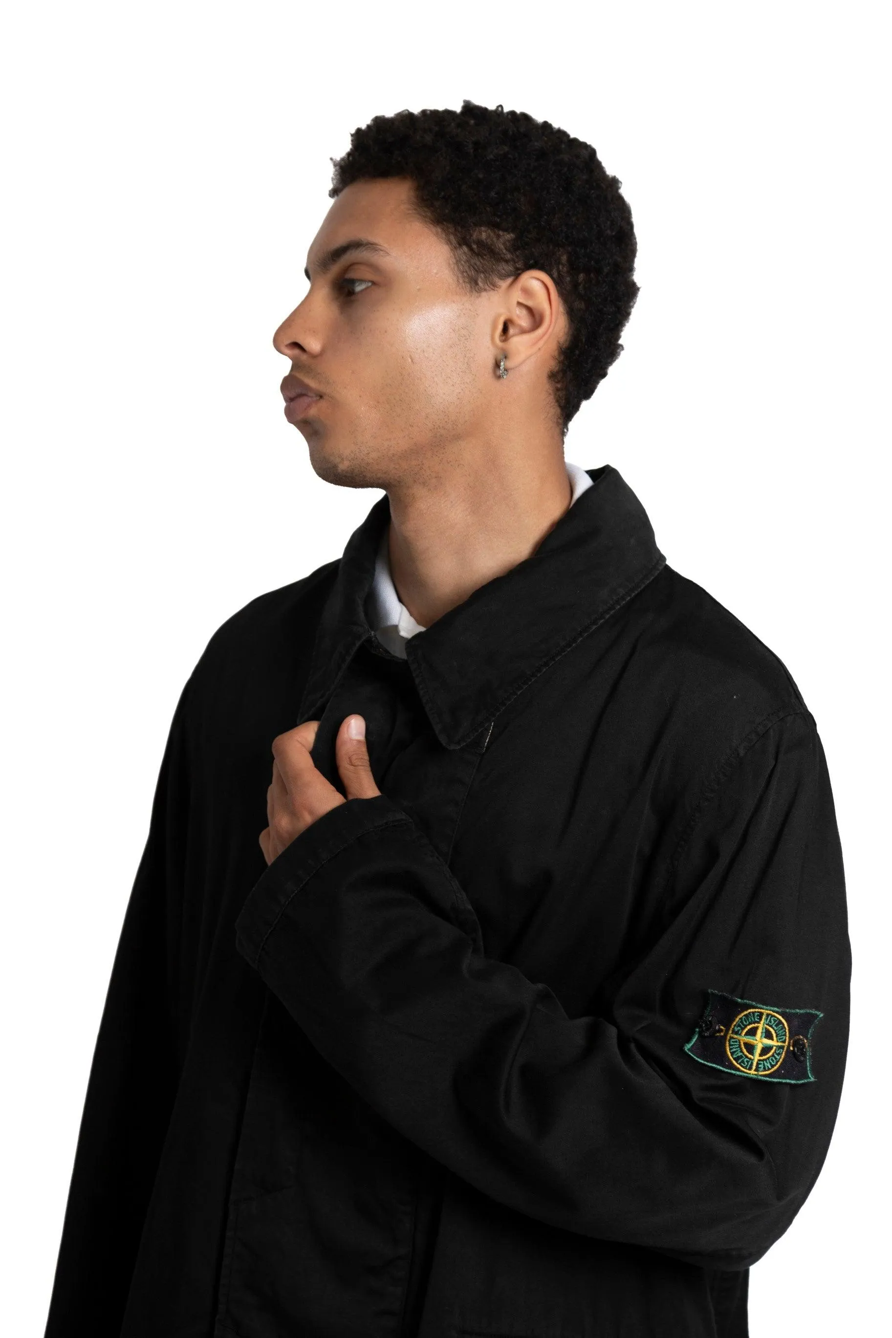 A/W 2003 Stone Island Raso Gommato Trench