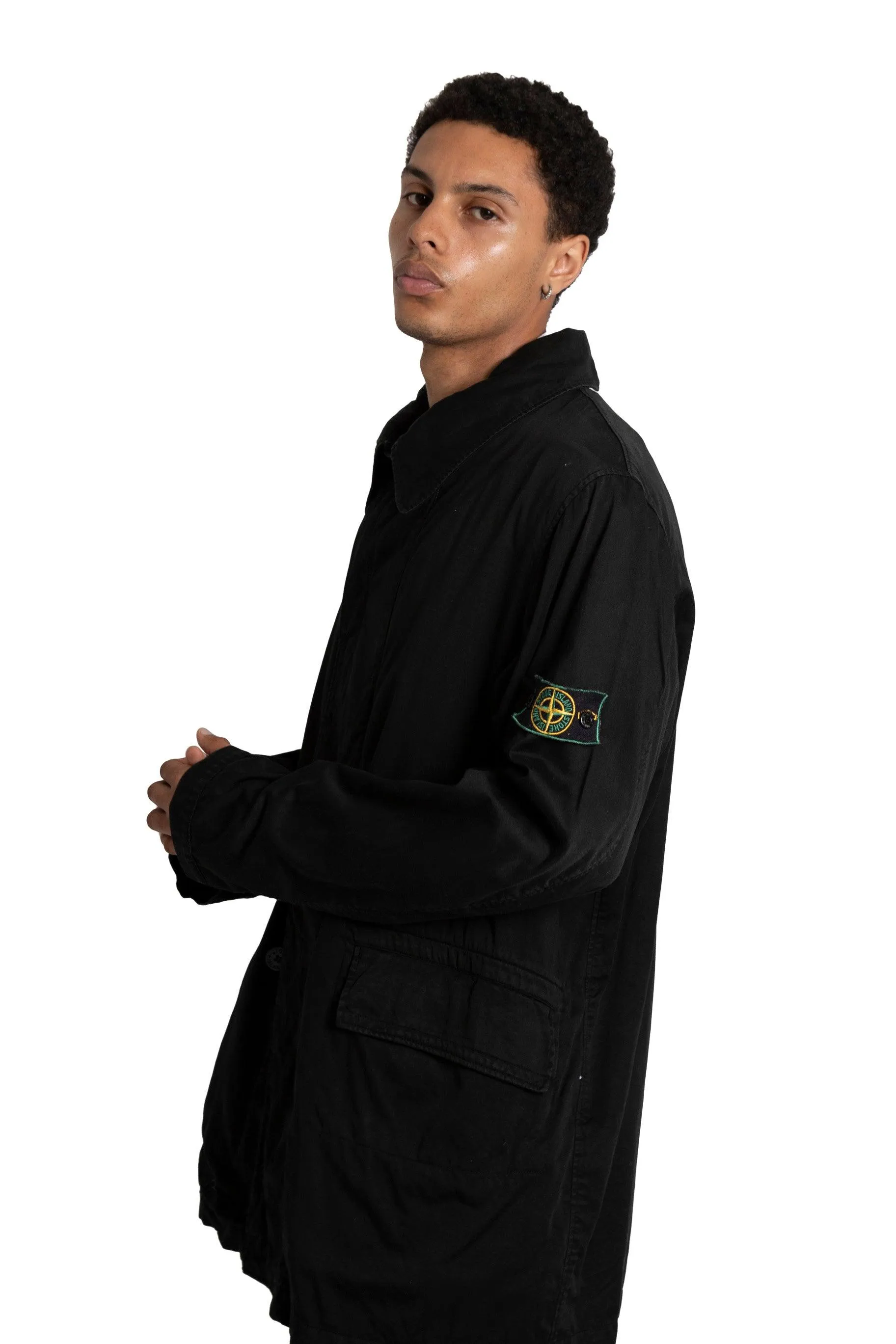 A/W 2003 Stone Island Raso Gommato Trench