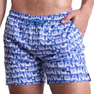 Bang Men's Swimwear - Resort Shorts - Stretchy Boardshorts Elasticated Waitsband Beach Wear