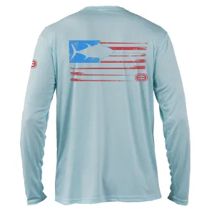 Beach Flag Performance Shirt, Long Sleeve