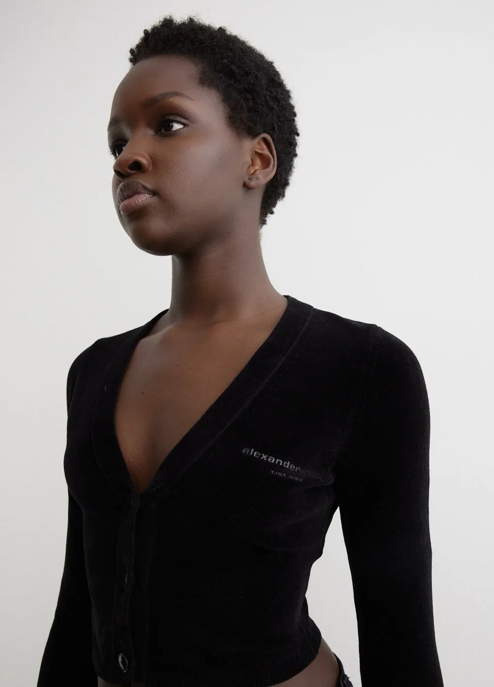 Bodycon V-Neck Cardigan