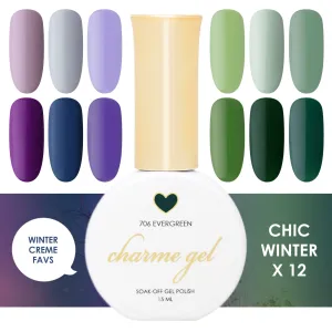 Charme Gel Chic Winter Collection / 12 Colors