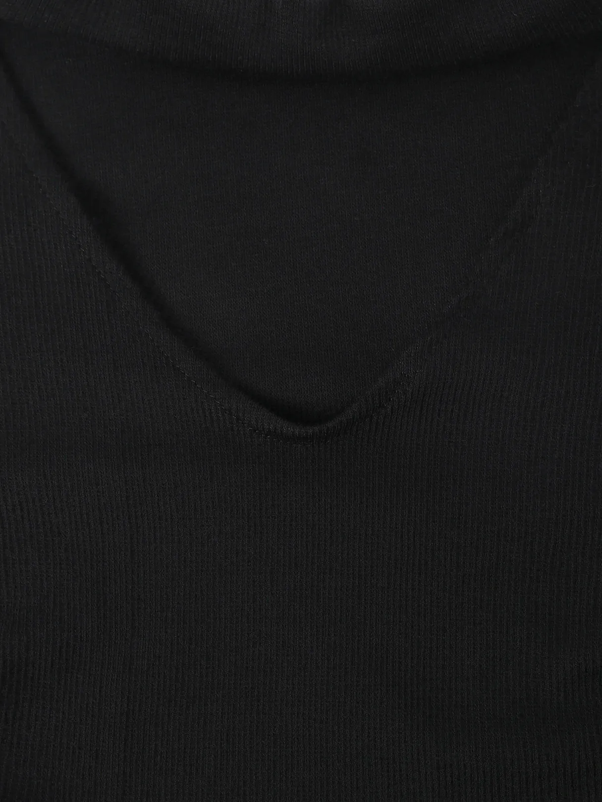 Custom V-Neck Cold Shoulder Hollow Long Sleeve Top