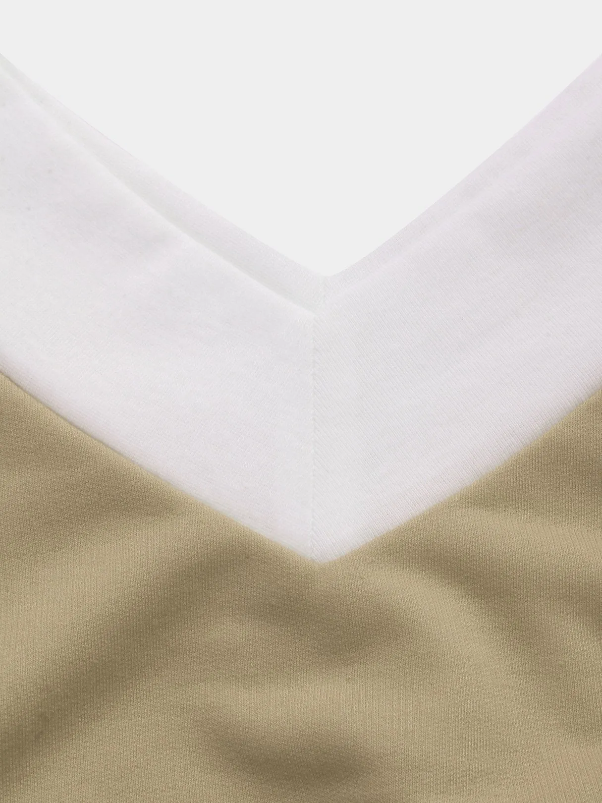 Custom V-Neck Off The Shoulder Plain Long Sleeve Bodycon Hem T-Shirts