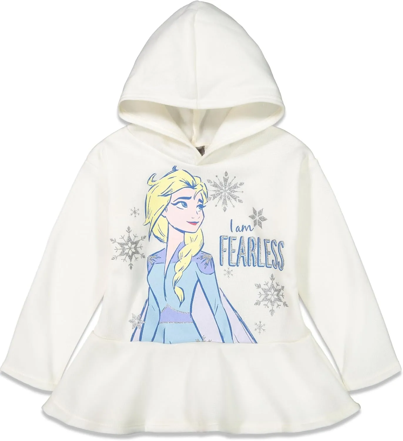 Disney Frozen Olaf Princess Anna Queen Elsa Girls Fleece Hoodie and Leggings Outfit Set Toddler to Big Kid