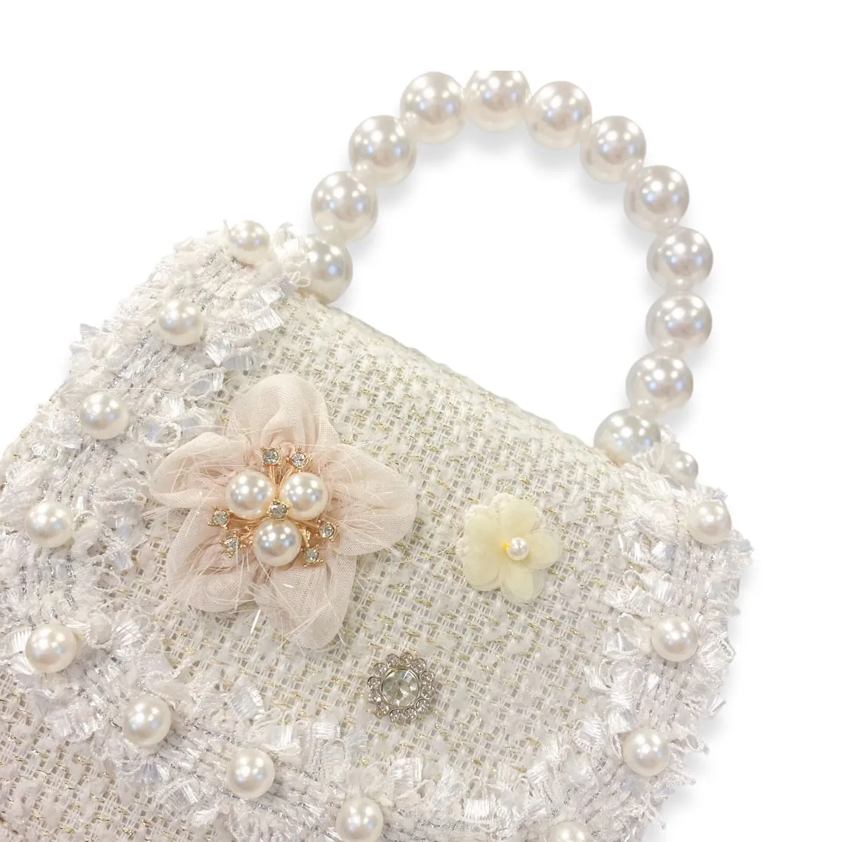 Doe a Dear - Floral Decor Tweed - Marie Purse