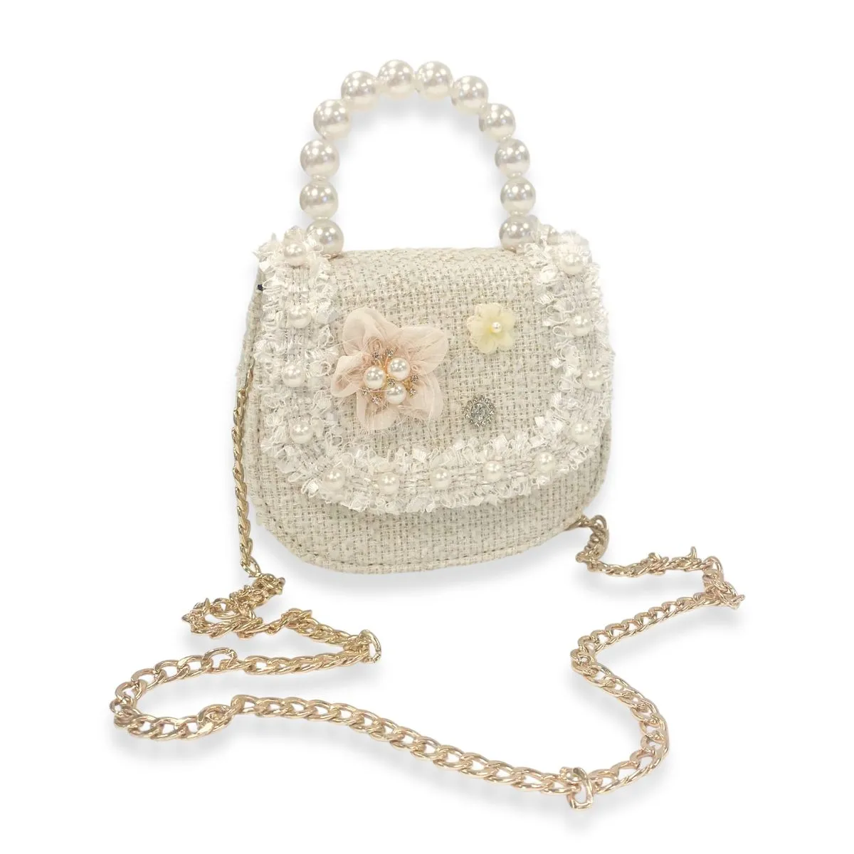 Doe a Dear - Floral Decor Tweed - Marie Purse