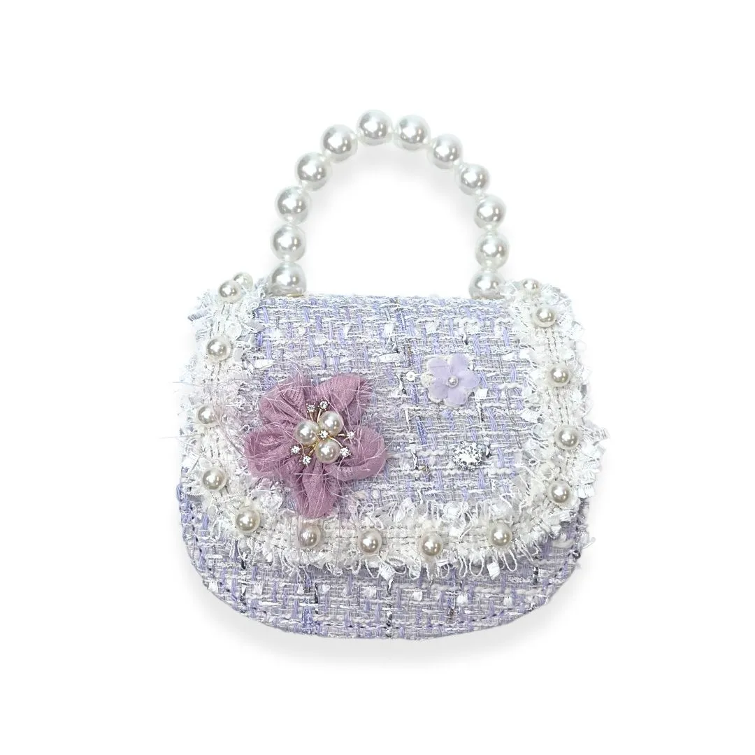 Doe a Dear - Floral Decor Tweed - Marie Purse