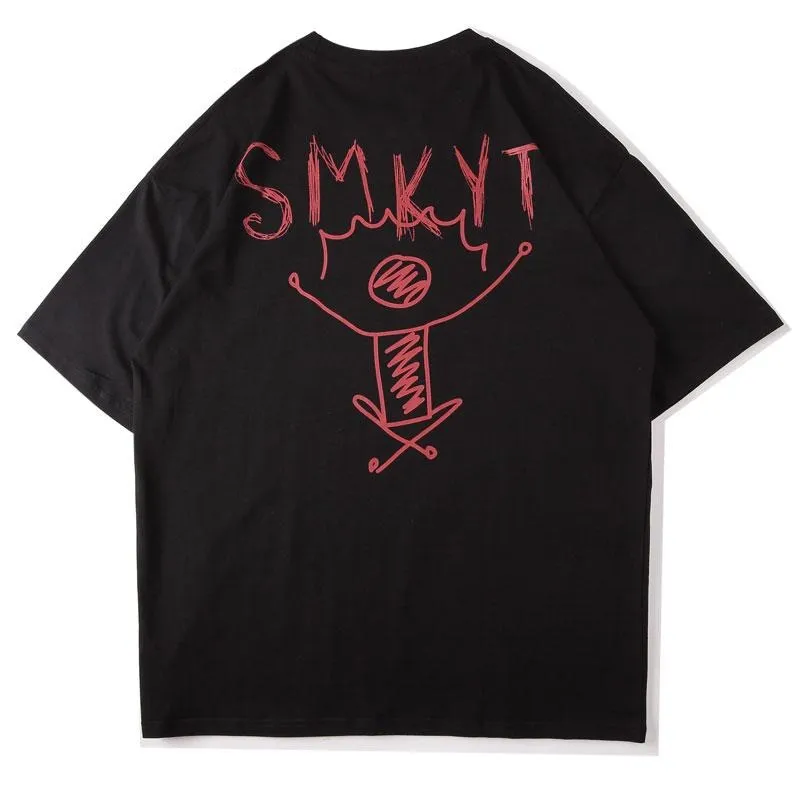 Eyes Print Casual T-shirts