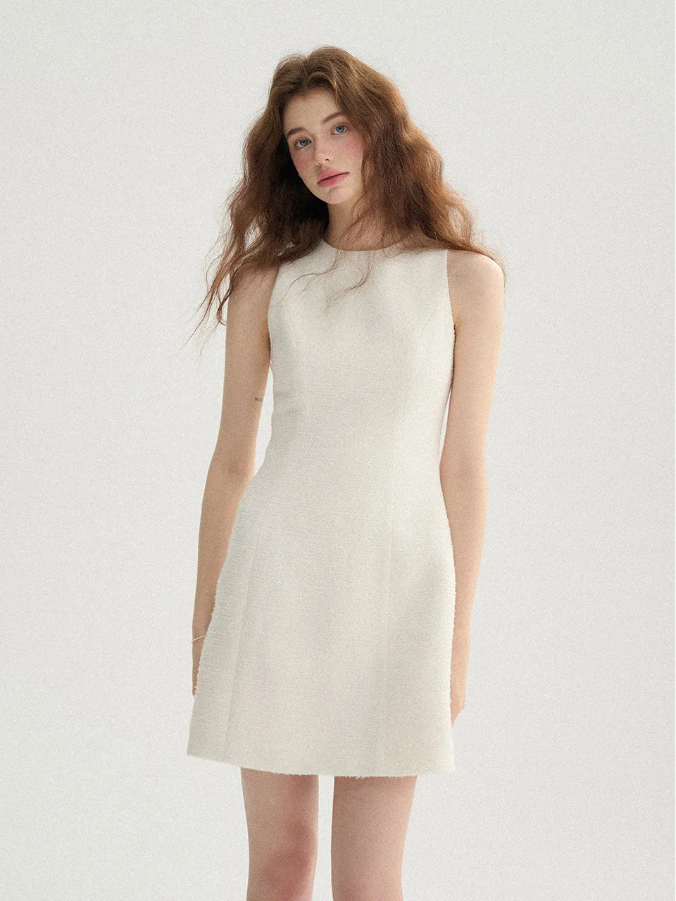 Fancy tweed mini dress