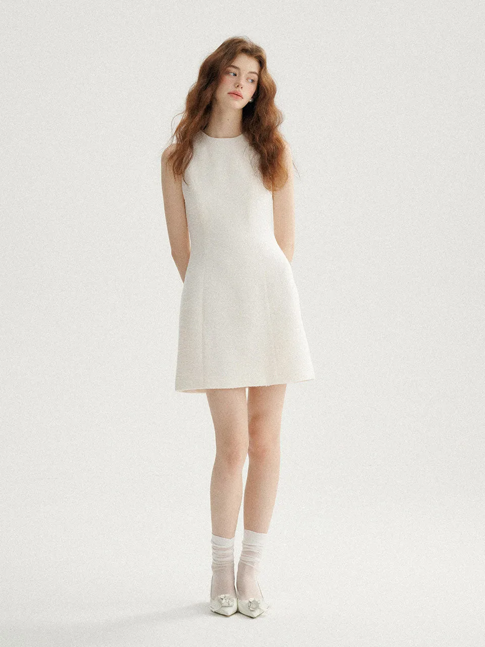 Fancy tweed mini dress