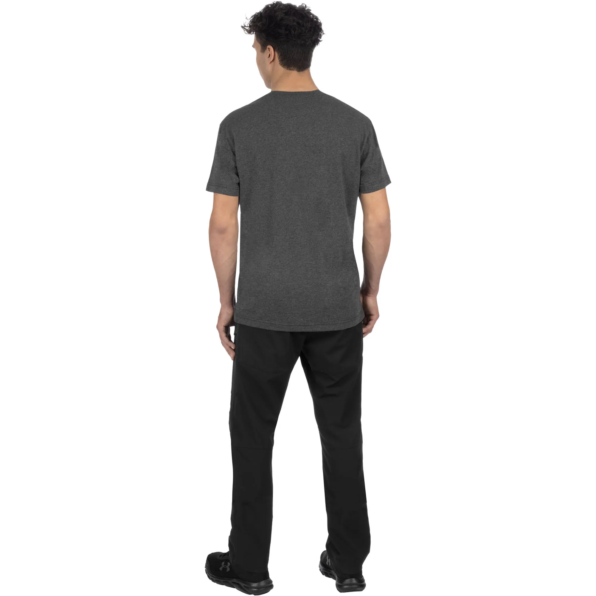 FXR CX Premium T-Shirt Charcoal Heather/Inferno Grey