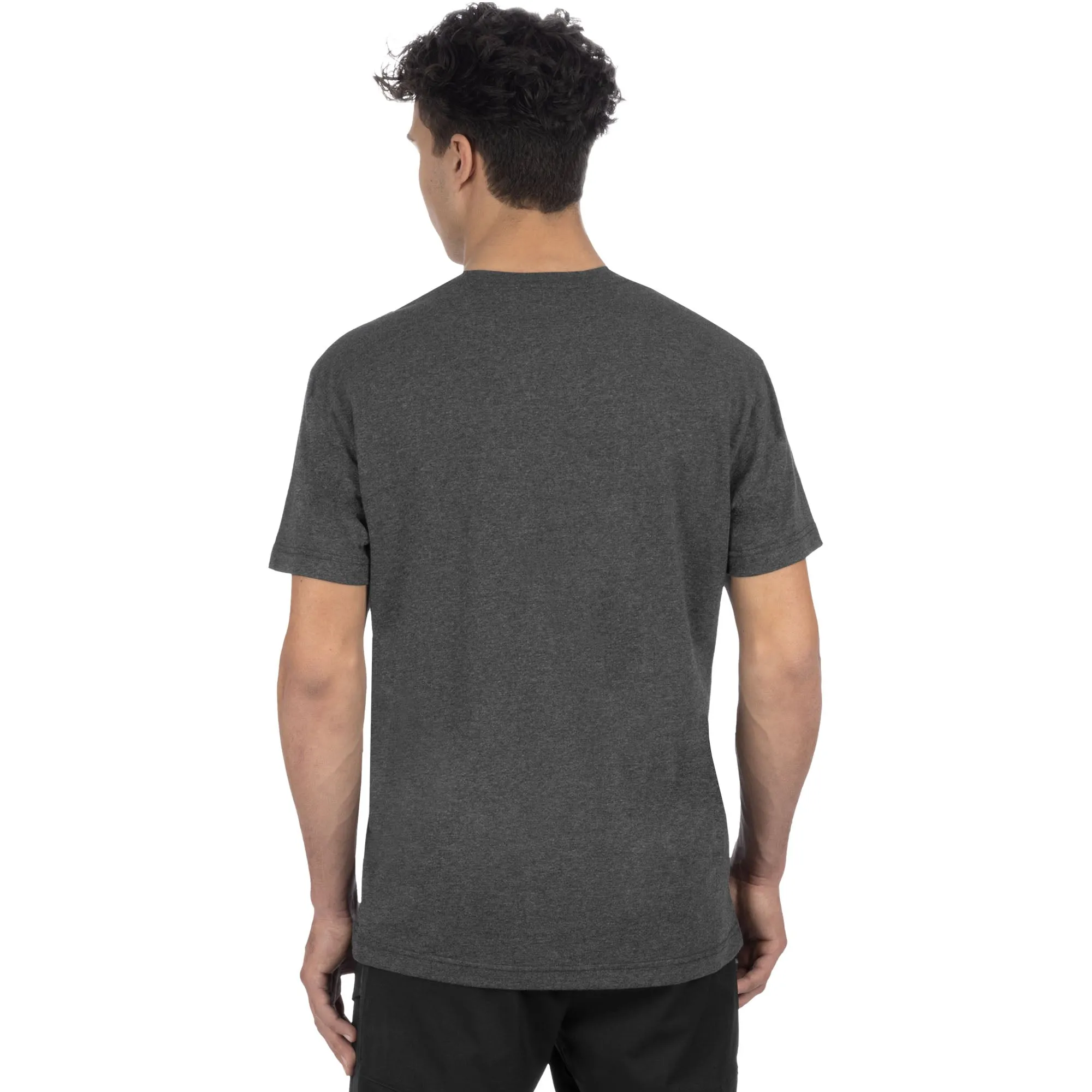 FXR CX Premium T-Shirt Charcoal Heather/Inferno Grey