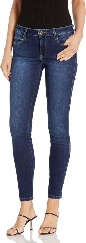 GUESS Women's Sexy Curve Mid-Rise Stretch Skinny Fit Jean