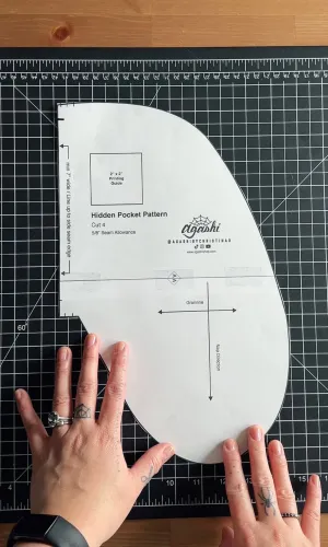 Hidden Pocket Digital Sewing Pattern