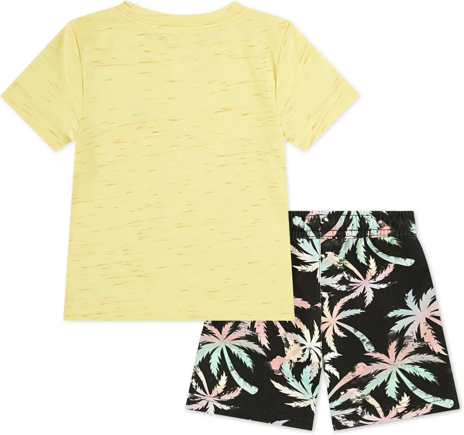 Hurley Baby-Boys And Toddler Boys' Soft Basic Cloud Slub T-shirt and Shorts 2-piece Outfit Set