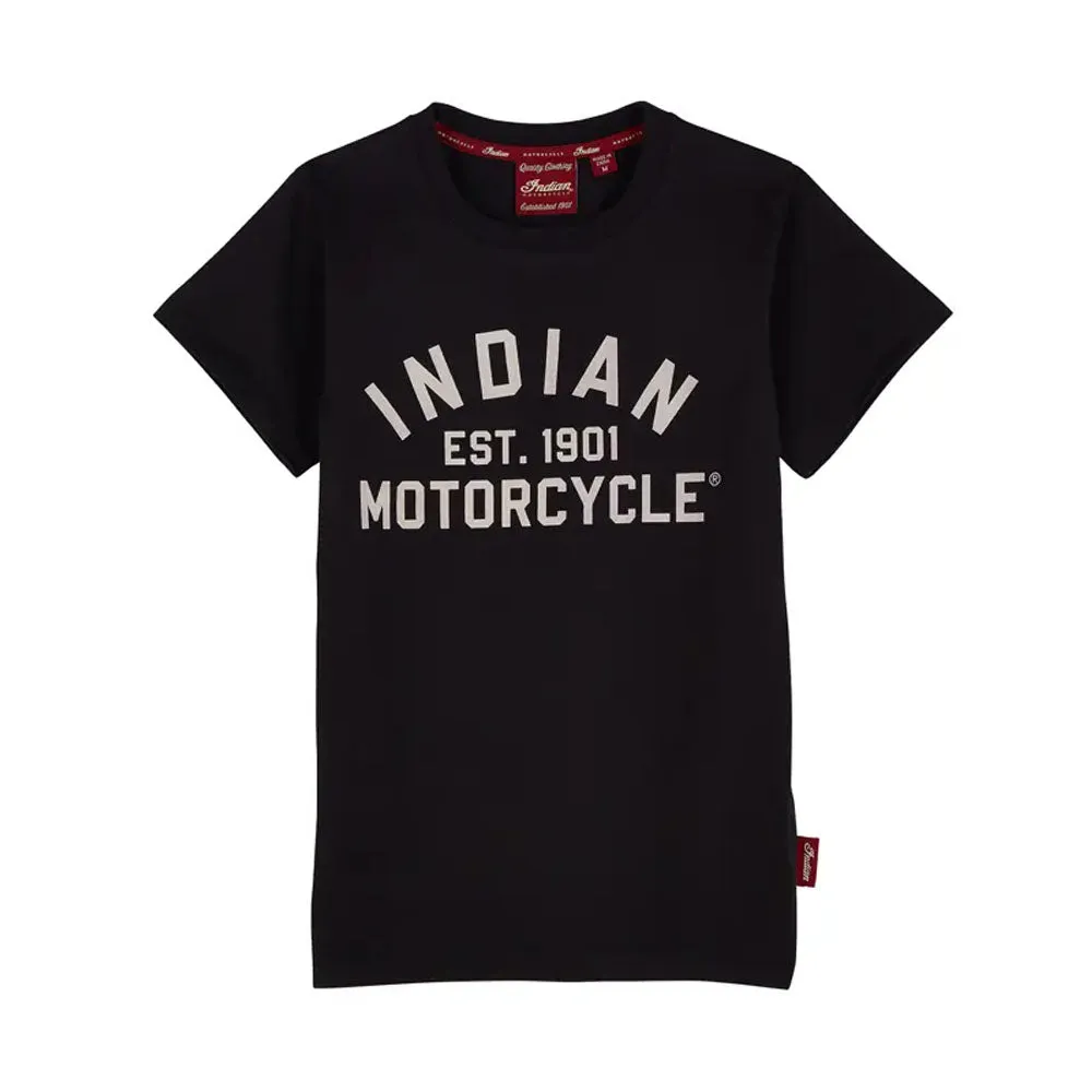 Indian Motorcycle Youth Est. 1901 T-Shirt Black