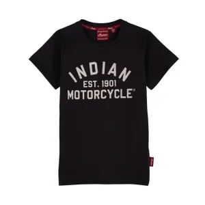 Indian Motorcycle Youth Est. 1901 T-Shirt Black