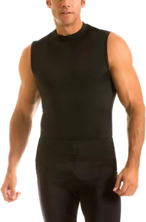 Insta Slim Men's Sleeveless Crew Neck Compression T-Shirt