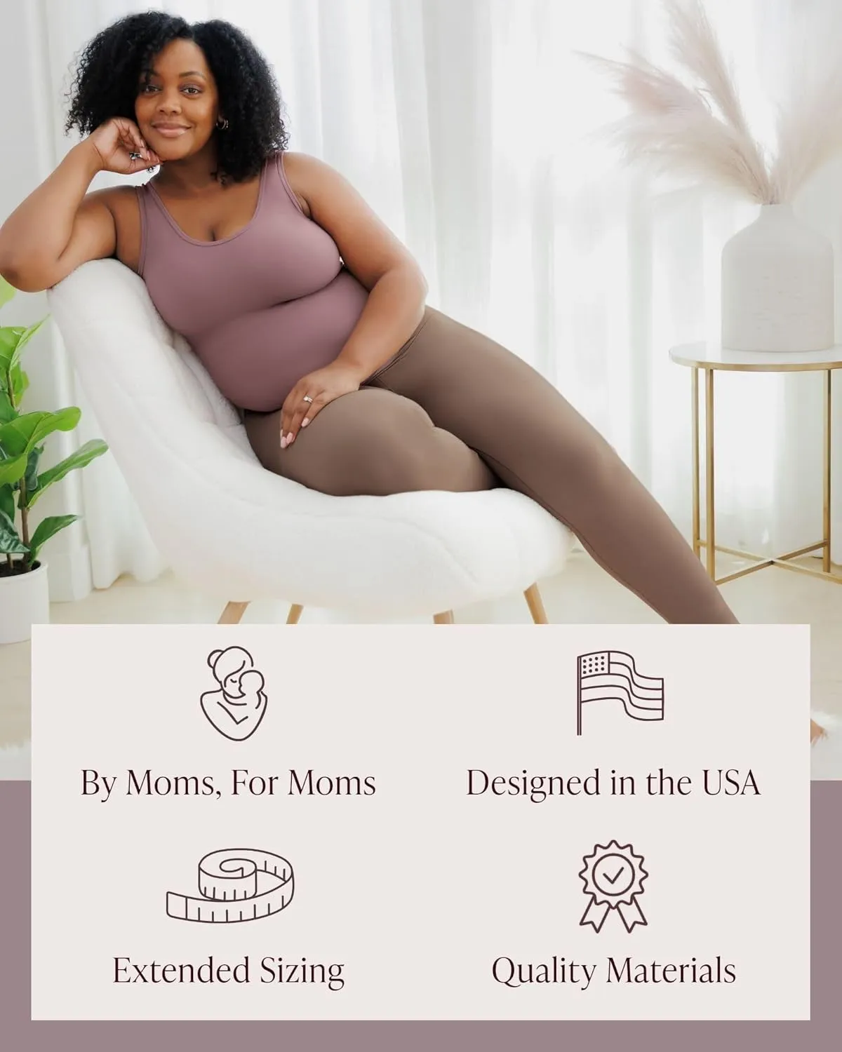 Kindred Bravely Grow with Me Ultra High-Waisted Over The Bump Maternity Pregnancy Leggings