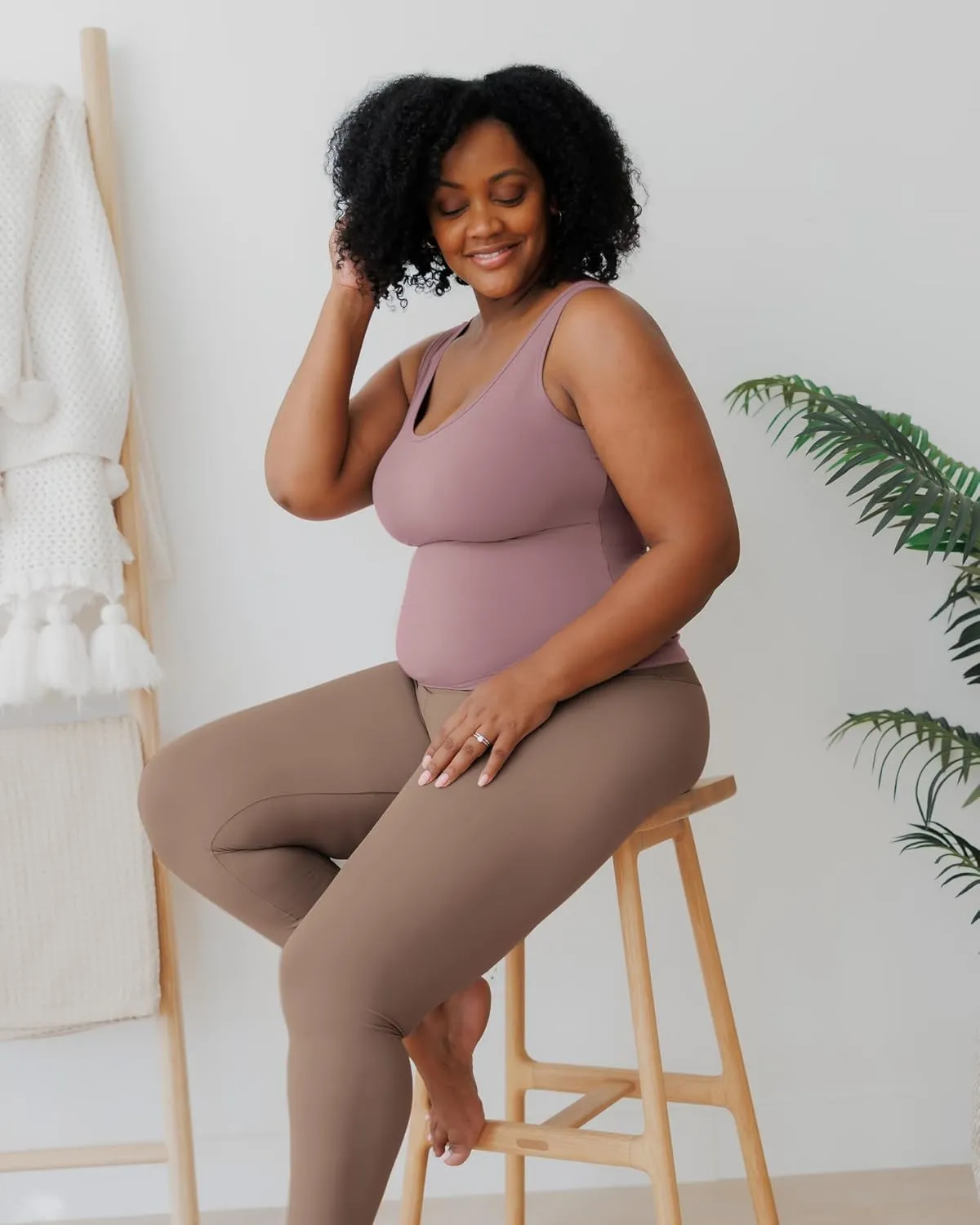 Kindred Bravely Grow with Me Ultra High-Waisted Over The Bump Maternity Pregnancy Leggings