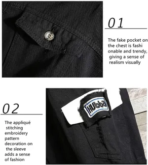 Kvikci Anime Mob Psycho 100 Jeans Jacket Mobu Saiko Hyaku Denim Jacket Hooded Sweatshirt Costume For Women Men