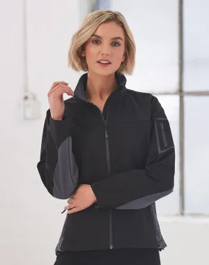 Ladies Softshell Contrast Jacket JK32