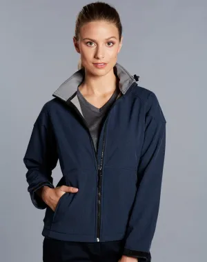 Ladies Softshell Hood Jacket JK34
