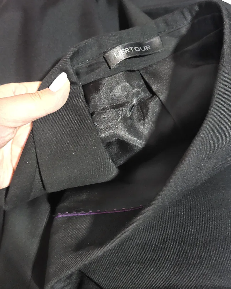 LIERTOUR Men's suits,Button Suit Blazer Slim Fit Daily Lightweight Jackets
