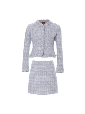 Lilac tweed set