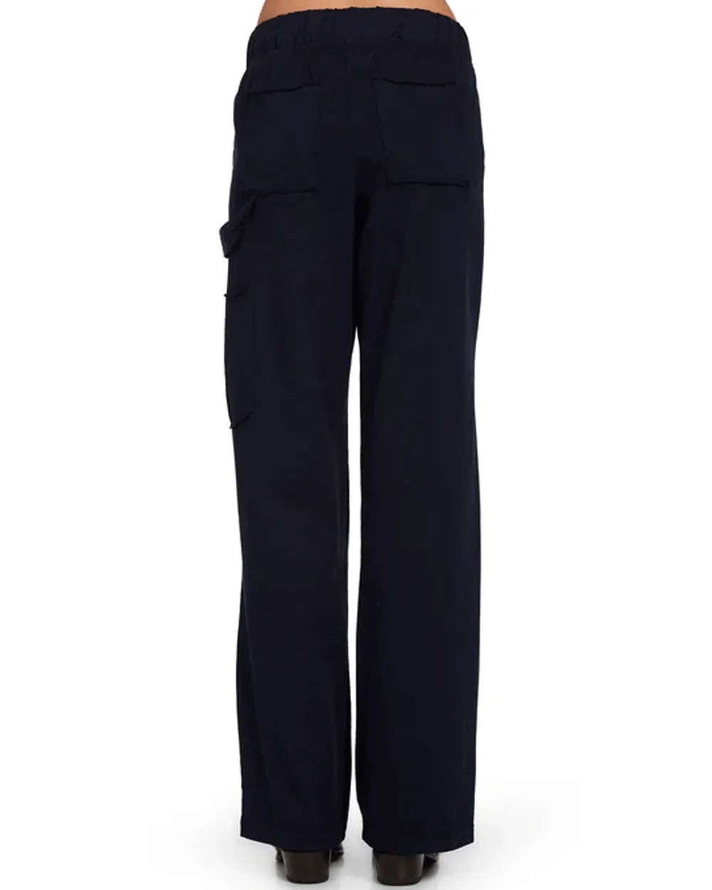 Navy Rose Classic Carpenter Pant