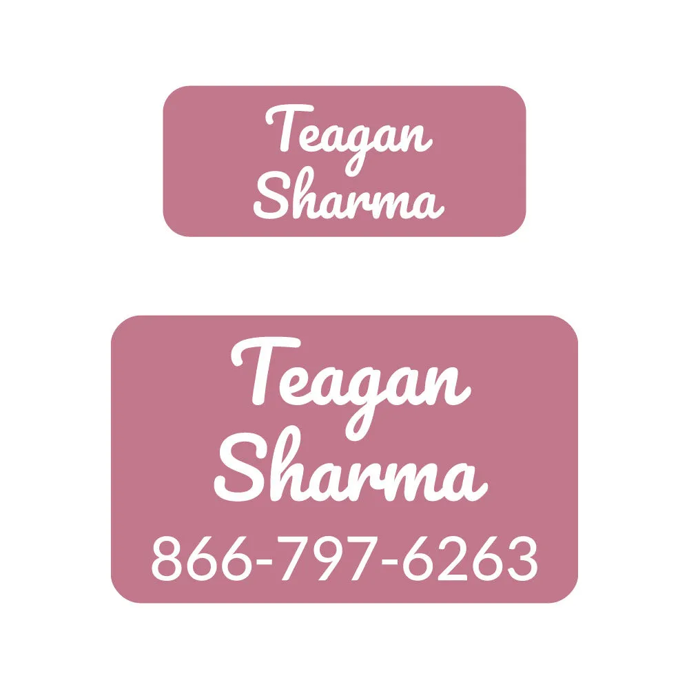 Neutral Color College Labels Pack