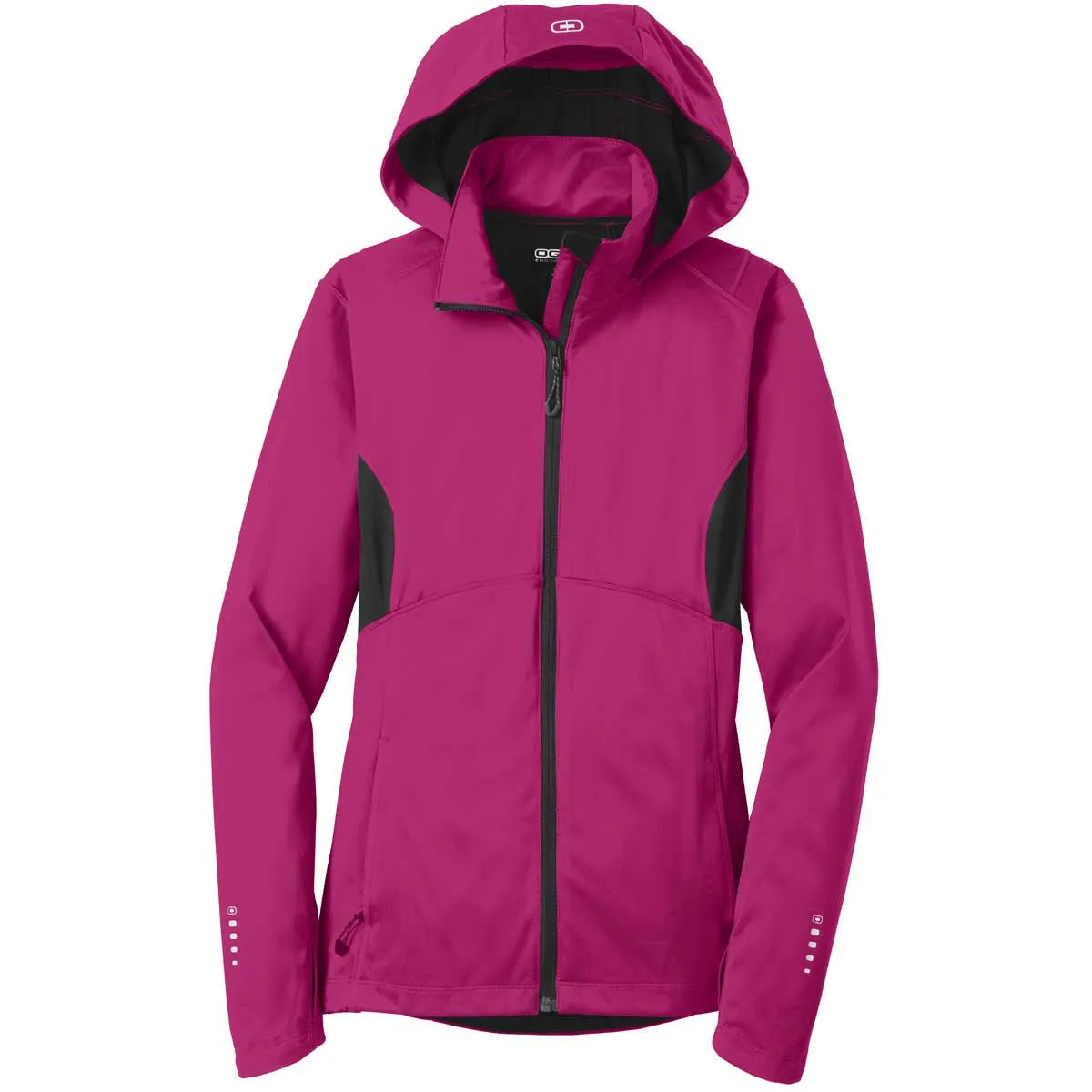 OGIO Women's Flush Pink/Blacktop Endurance Pivot Soft Shell