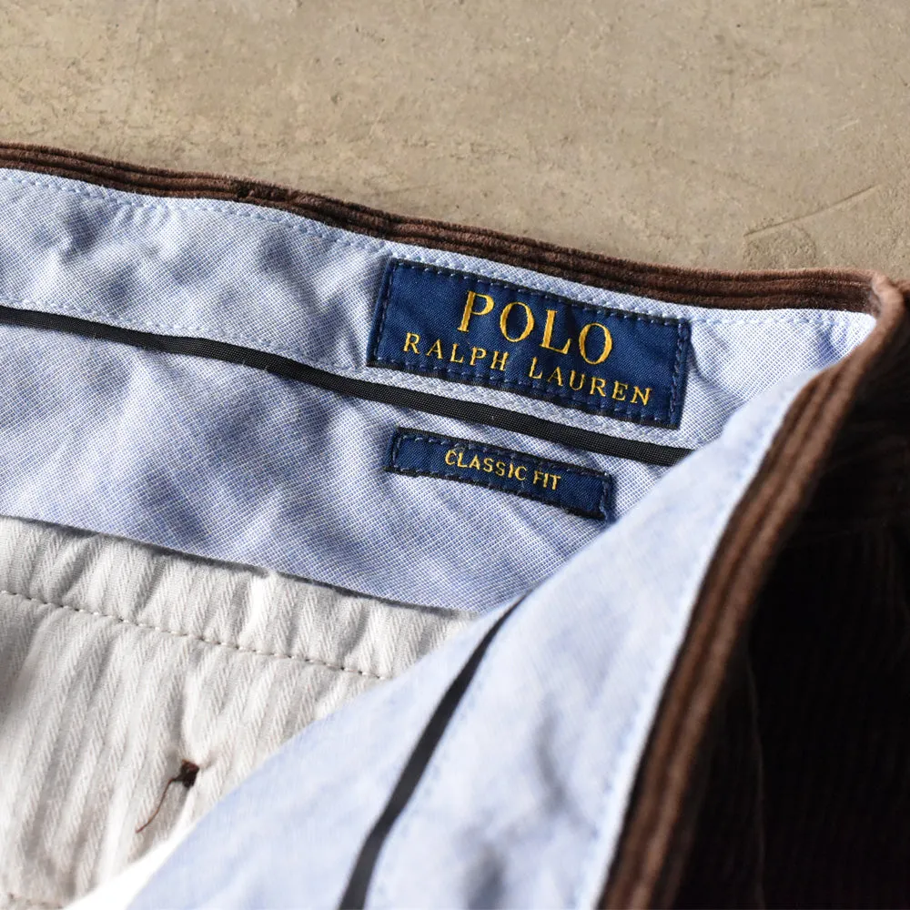 Polo Ralph Lauren “CLASSIC FIT” コーデュロイパンツ 240321 S2052