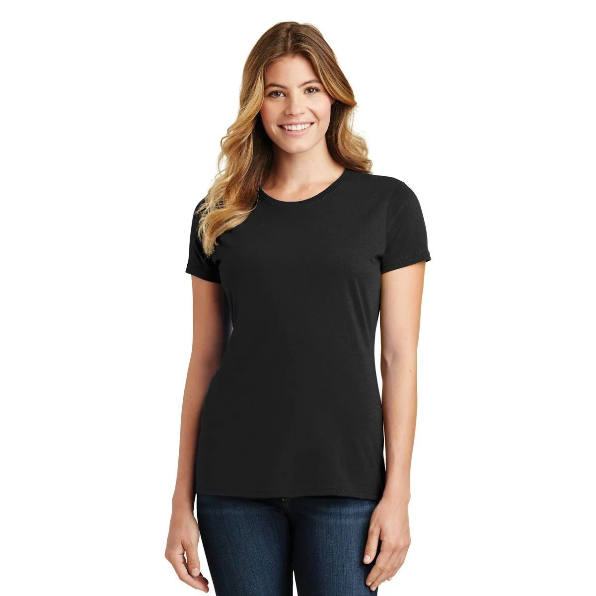 Port & Company Women's Jet Black Fan Favorite Tee