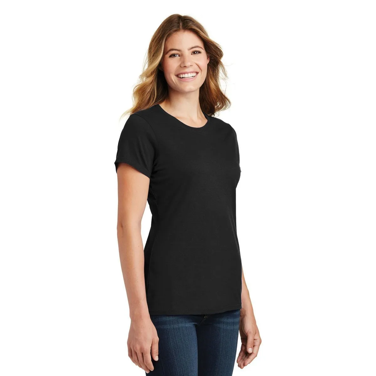 Port & Company Women's Jet Black Fan Favorite Tee