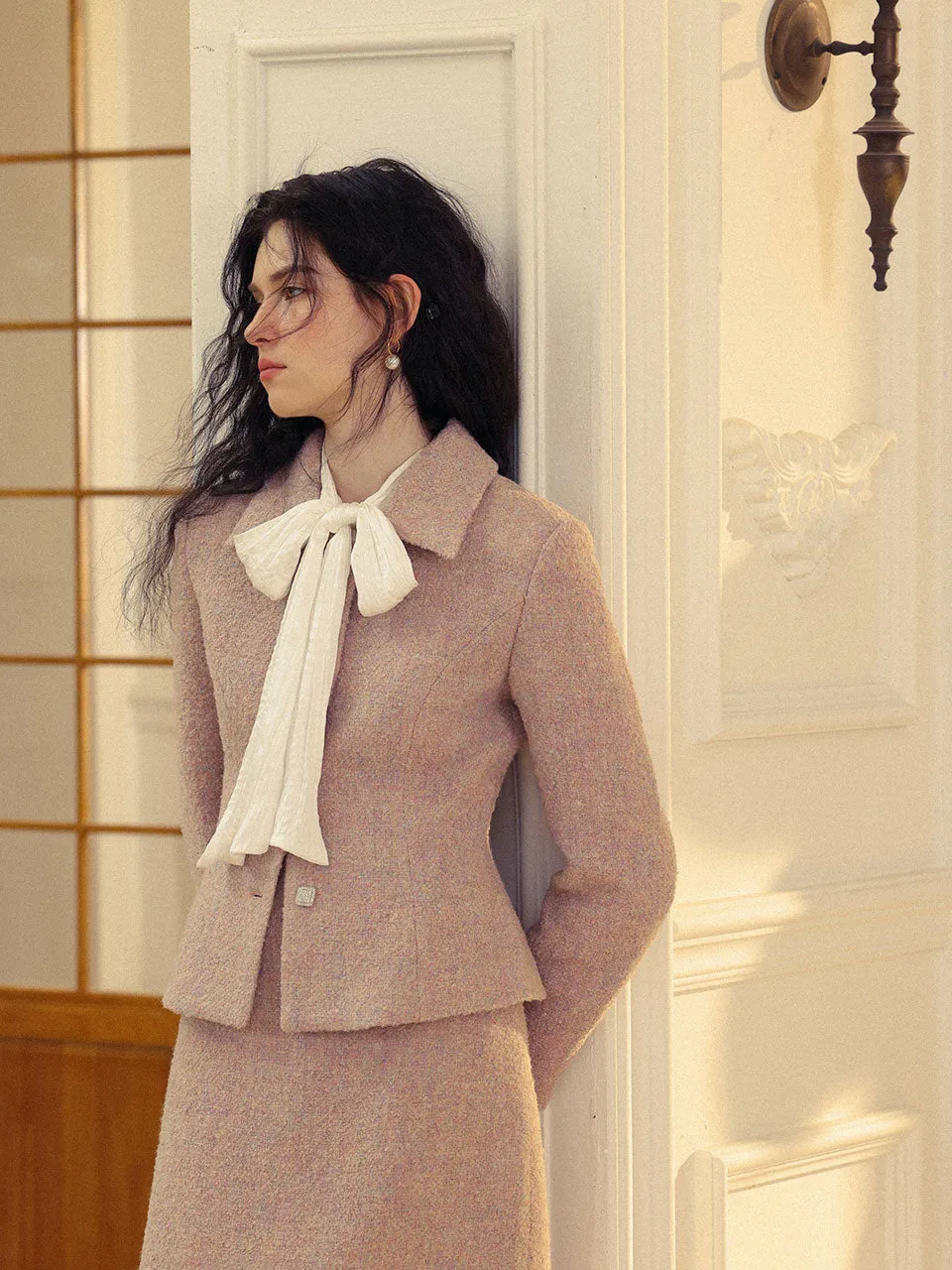 Rosier tweed set