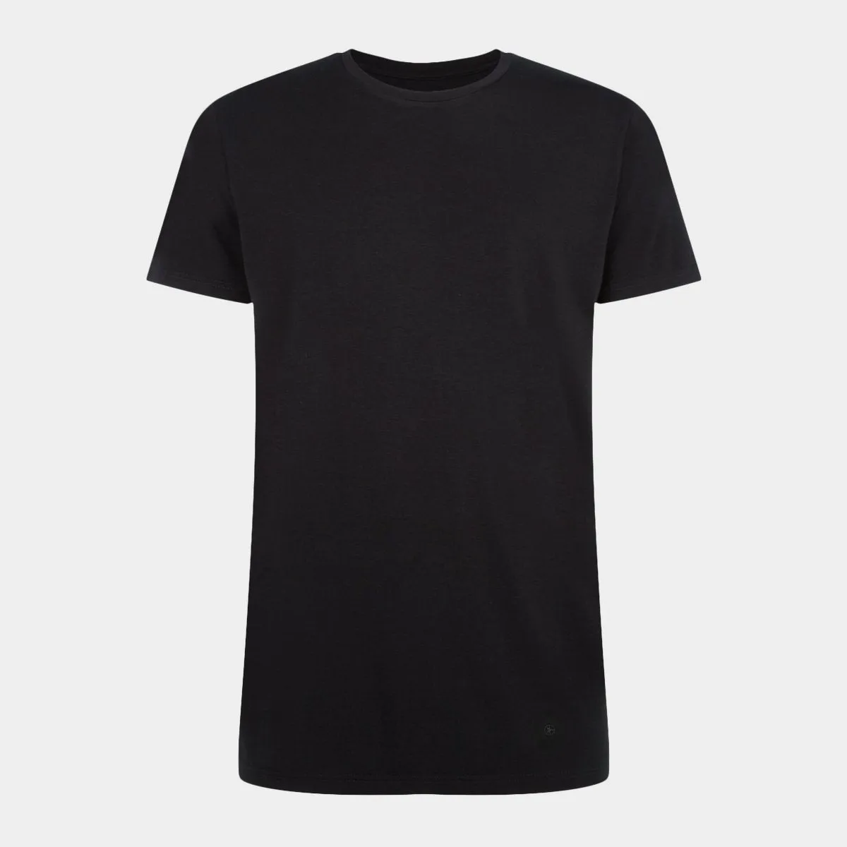 Ruben bambus crew neck T-shirt - sort 2 pak