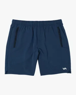 RVCA YOGGER STRETCH 17" SHORT - NAVY BLUE