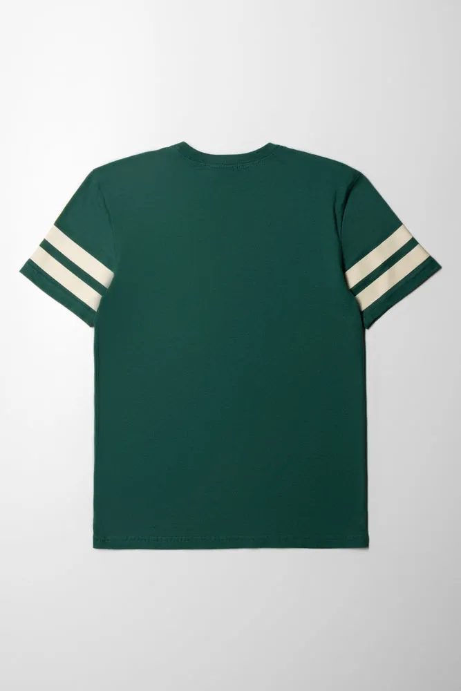 SmileyWorld Short Sleeve T-Shirt Green