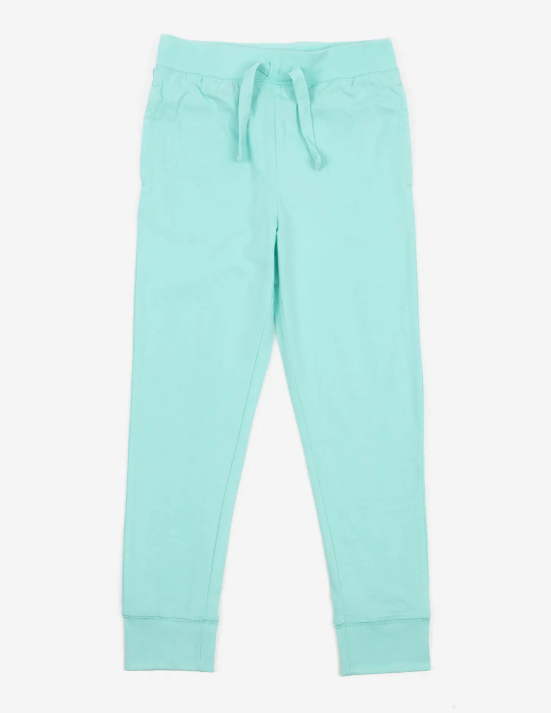 Solid Color Classic Drawstring Pants