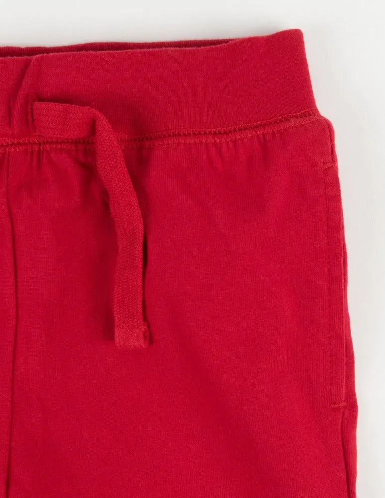 Solid Color Classic Drawstring Pants