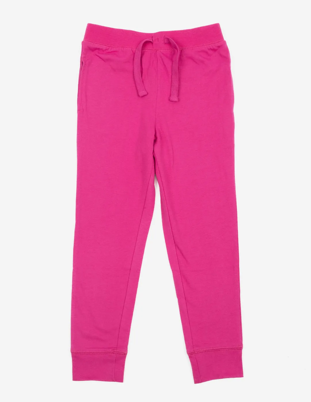 Solid Color Classic Drawstring Pants