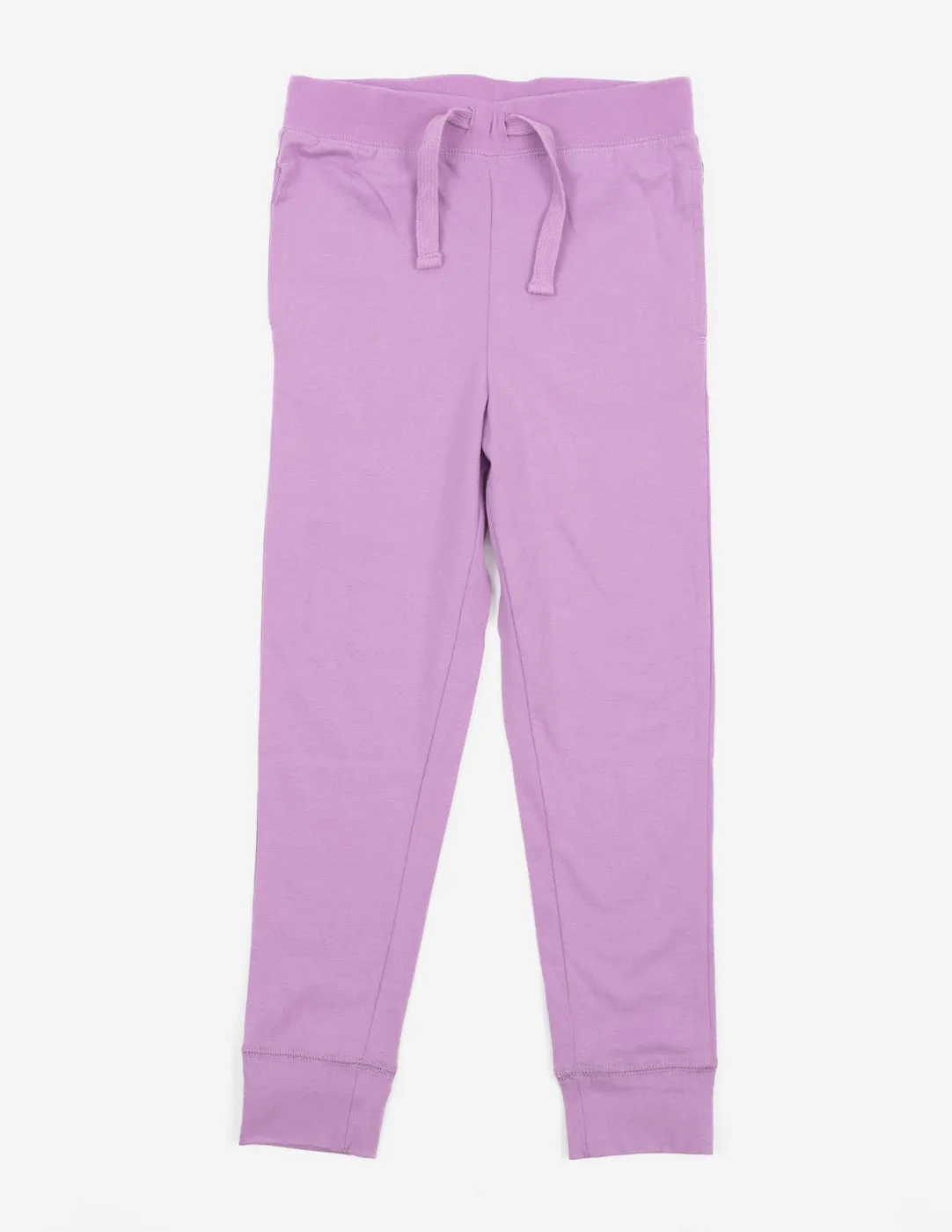 Solid Color Classic Drawstring Pants
