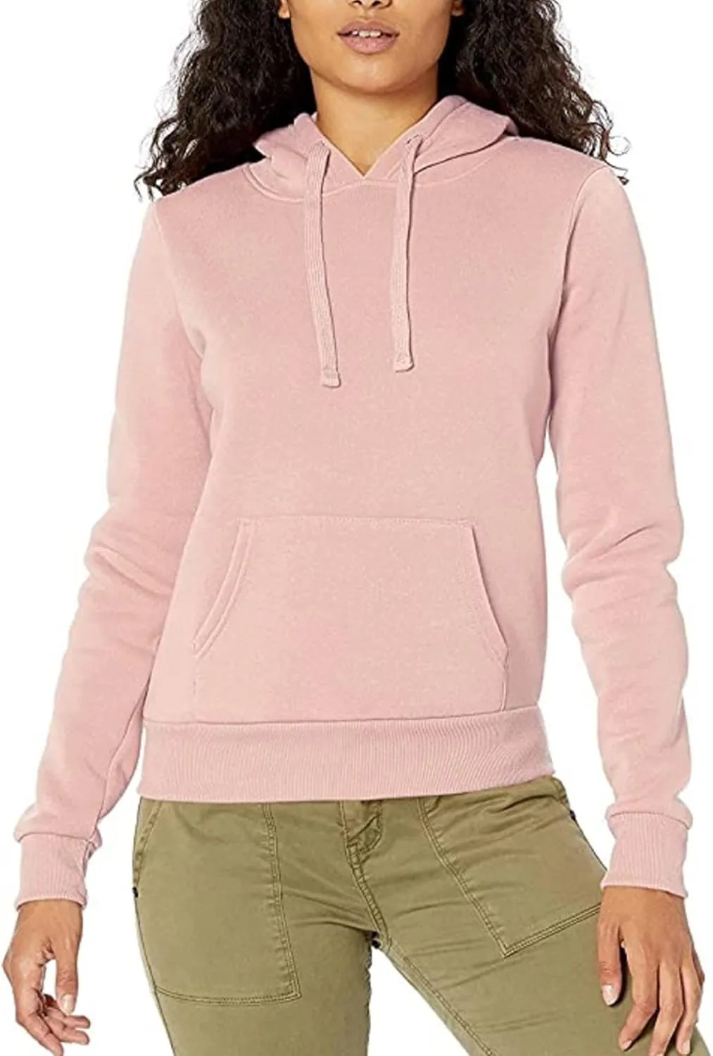 Southpole Womens Casual Fleece Pullover Hooded Sweatshirts, Jounior Hoodie with Kangaroo Pocket
