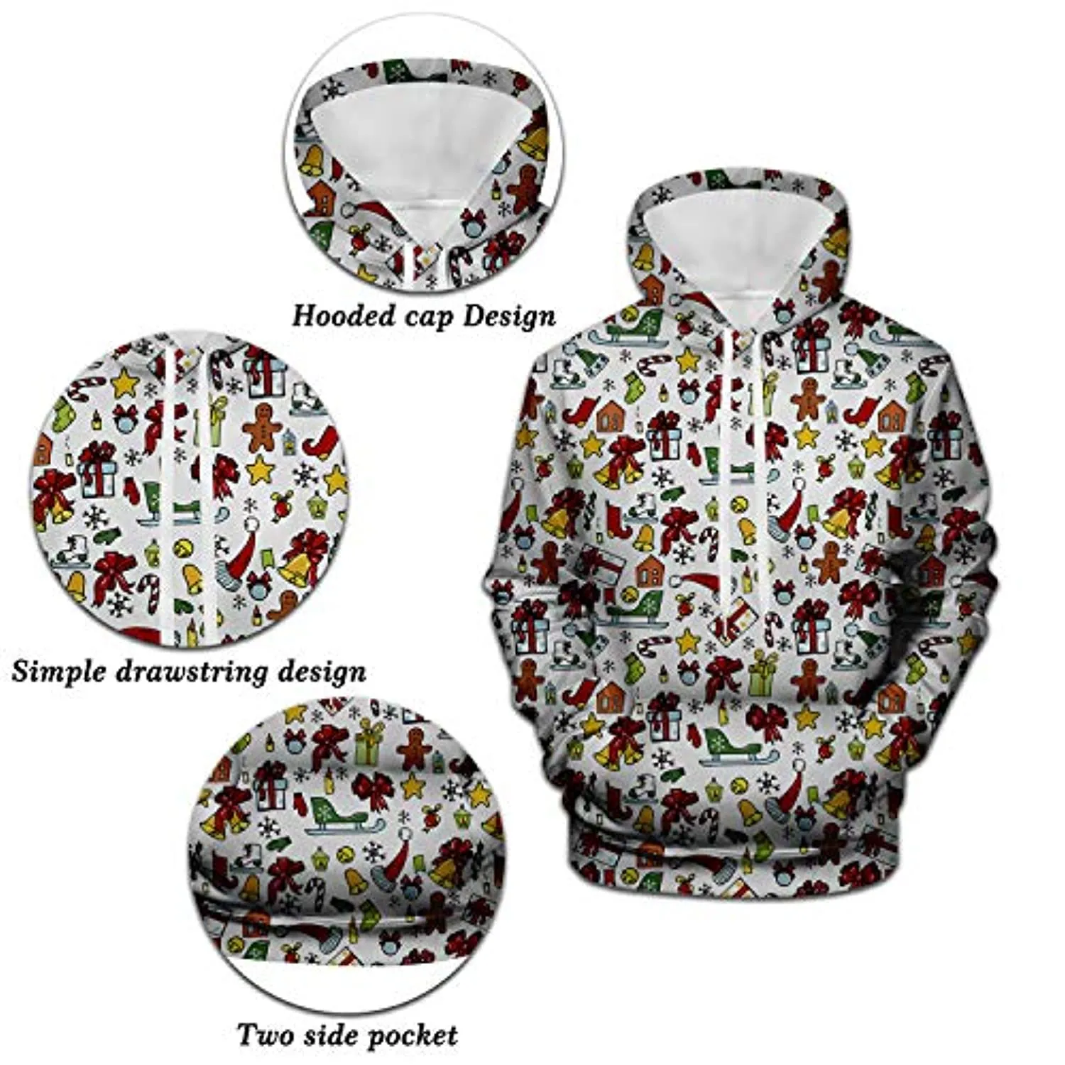 Street Fighter Hoodie - Cartoon Characters 3D Print Pullover with Pockets
