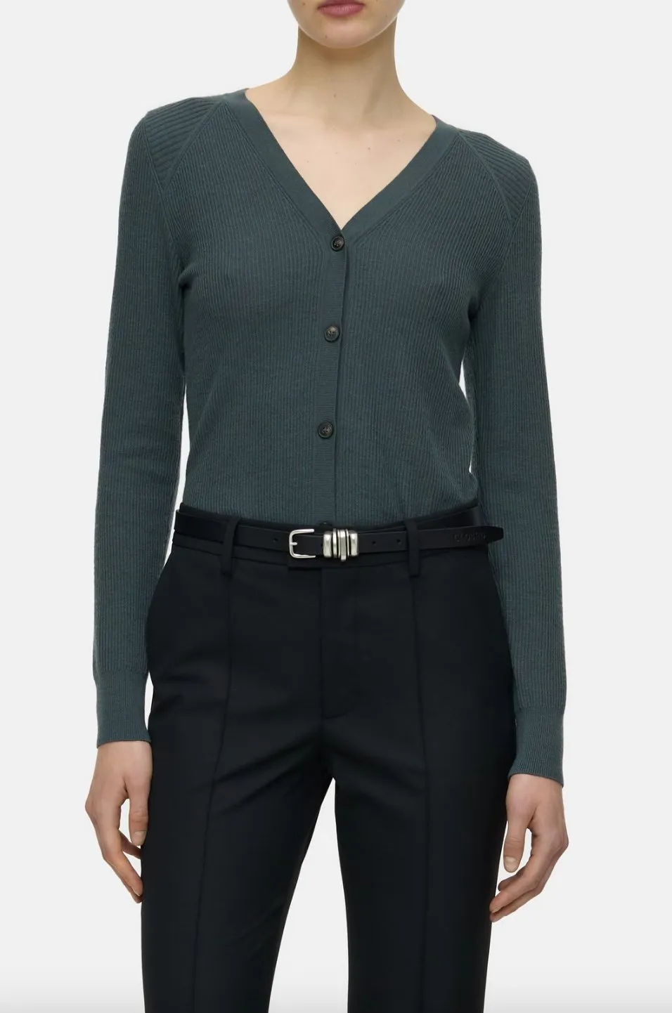 V Neck Cardigan Sweater