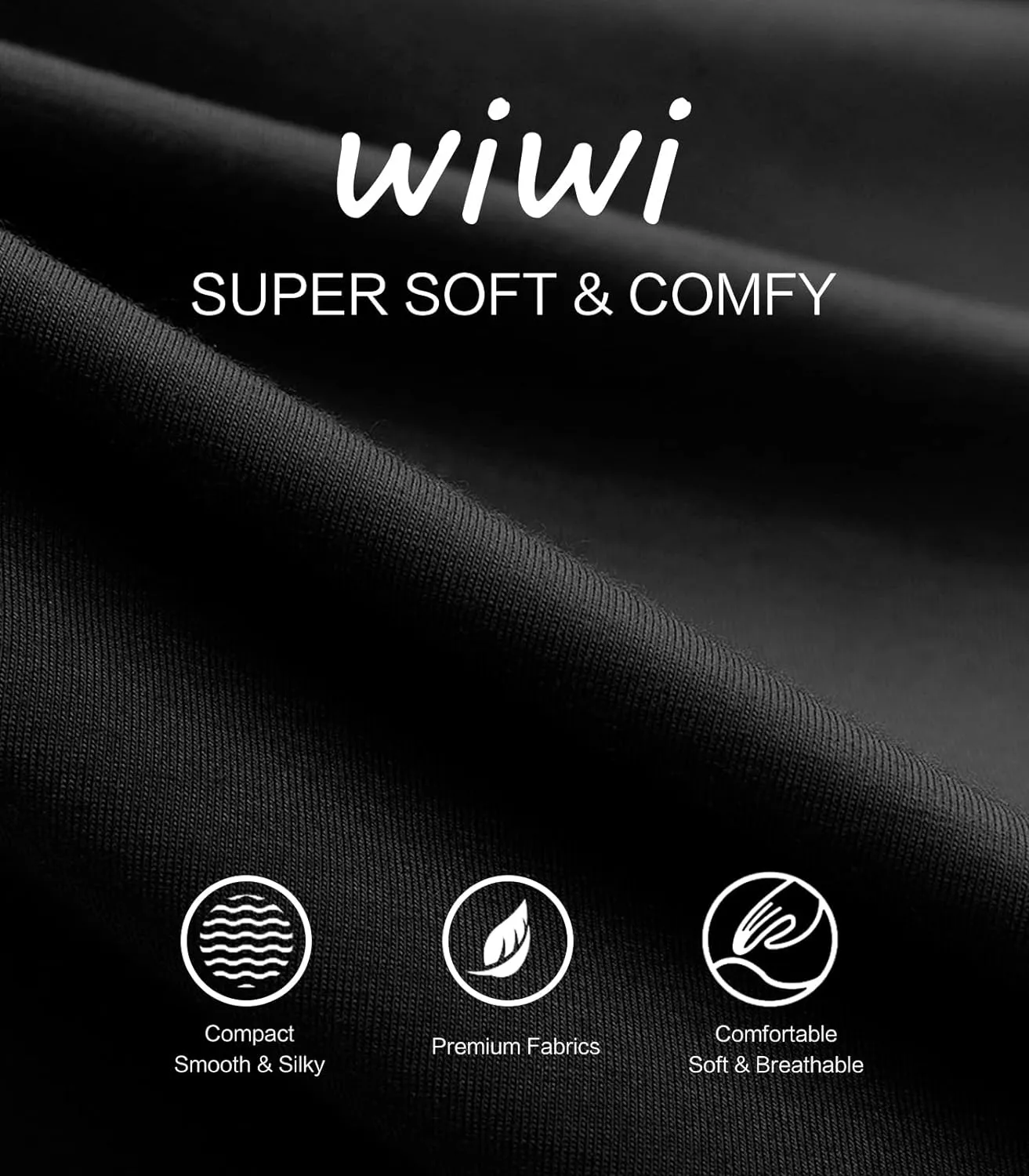 WiWi Men's Short Sleeve Pajamas Set Sleepwear Casual Soft Sleep Sets with Pockets Loungewear Viscose from Bamboo S-XXL