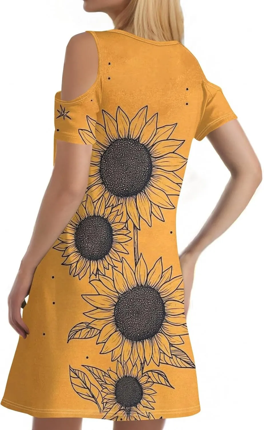 Women's Summer Casual Trendy Sleeveless Halter Striped Polka Dot Floral Print Midi Dress 2025 with Pockets, S-3XL